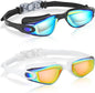Aegend Kids Swim Goggles, Pack of 2 Swimming Goggles for Children Boys & Girls Age 3-14