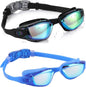 Aegend Kids Swim Goggles, Pack of 2 Swimming Goggles for Children Boys & Girls Age 3-14