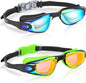 Aegend Kids Swim Goggles, Pack of 2 Swimming Goggles for Children Boys & Girls Age 3-14