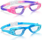 Aegend Kids Swim Goggles, Pack of 2 Swimming Goggles for Children Boys & Girls Age 3-14
