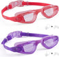Aegend Kids Swim Goggles, Pack of 2 Swimming Goggles for Children Boys & Girls Age 3-14