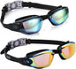 Aegend Kids Swim Goggles, Pack of 2 Swimming Goggles for Children Boys & Girls Age 3-14