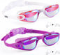 Aegend Kids Swim Goggles, Pack of 2 Swimming Goggles for Children Boys & Girls Age 3-14